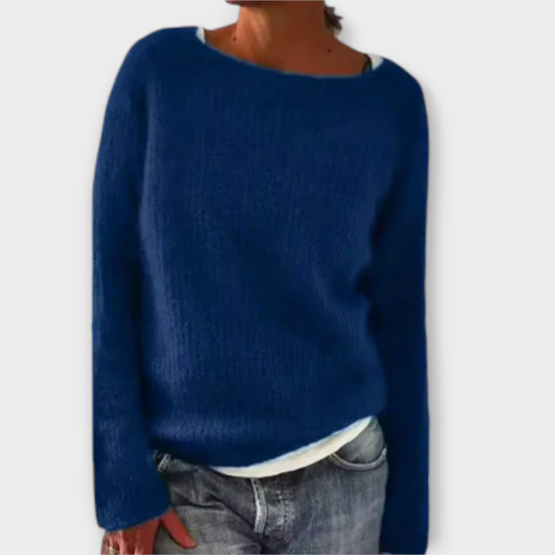 Women's icelandic Pattern Chunky Knit Sweater