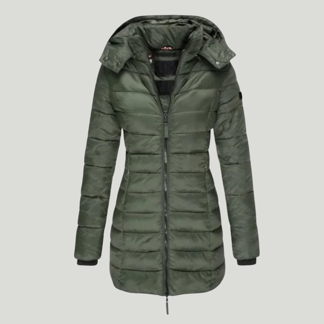 Women’s Quilted Hooded Parka