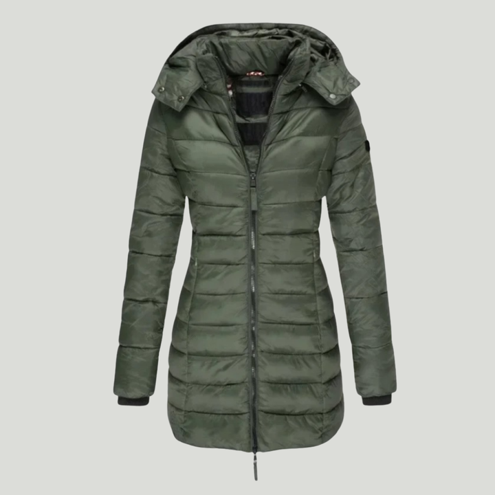 Women’s Quilted Hooded Parka