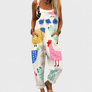 Comfortable Printed Jumpsuit