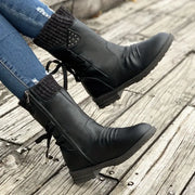Women’s Retro Black Chelsea Boots