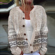 Women’s Retro Button-Up Cardigan