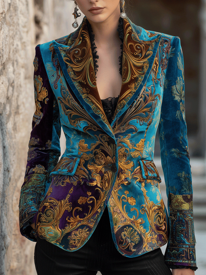 Women’s Bohemian Baroque Tailored Blazer