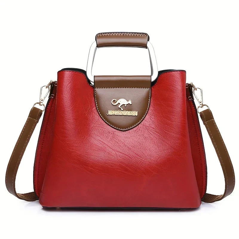 Women’s Drawstring Crossbody Bucket Bag