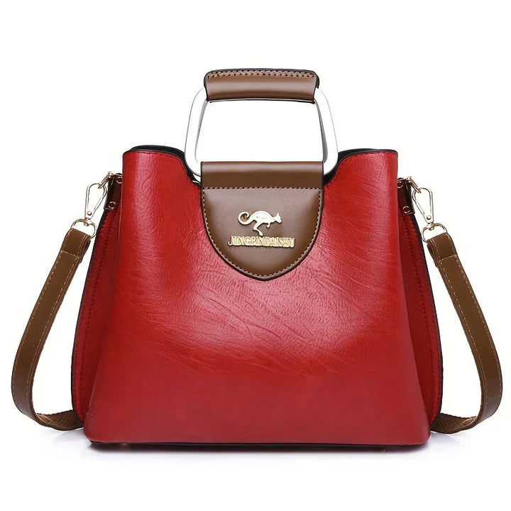 Women’s Drawstring Crossbody Bucket Bag