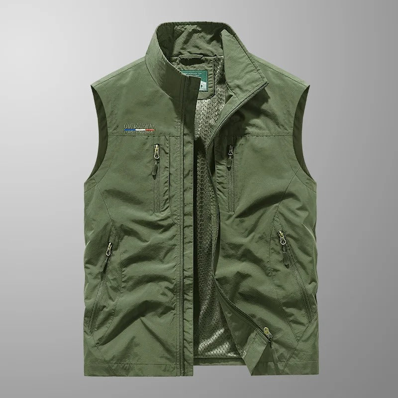 Men’s Lightweight Zip Front Vest