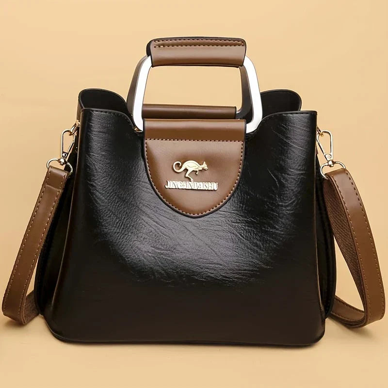 Women’s Drawstring Crossbody Bucket Bag