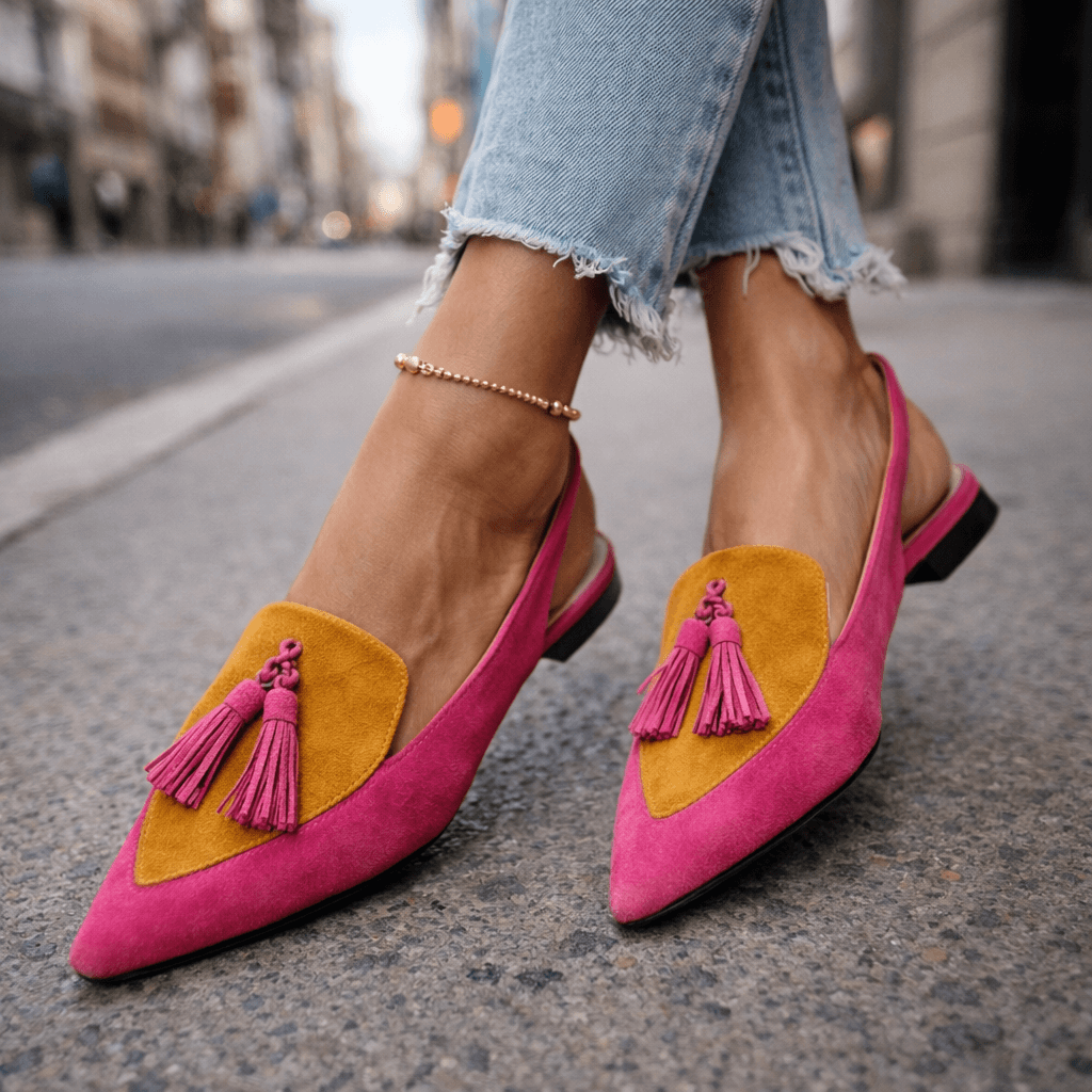 Women’s Strappy Tassel Loafers