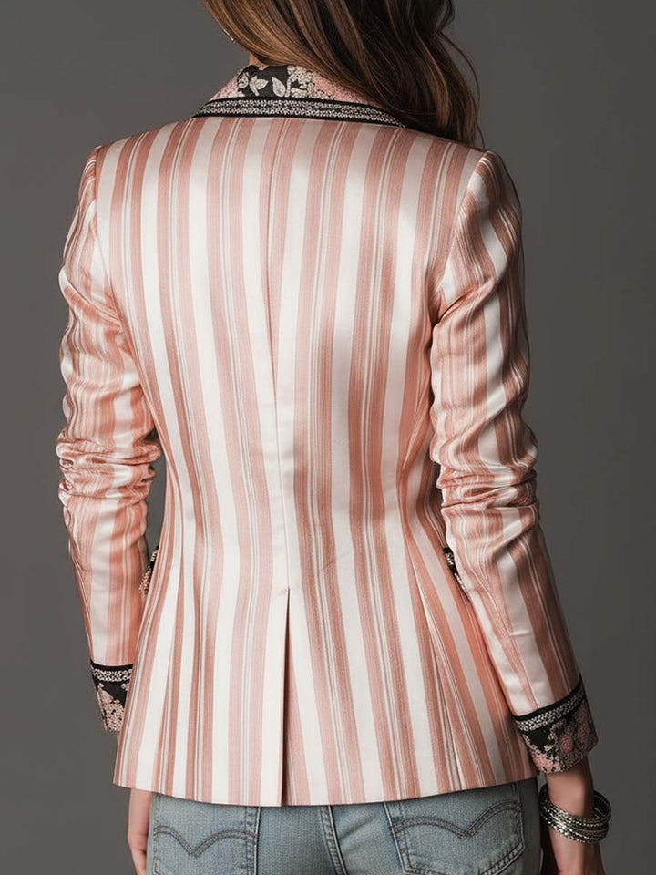 Women’s Tailored Striped Blazer