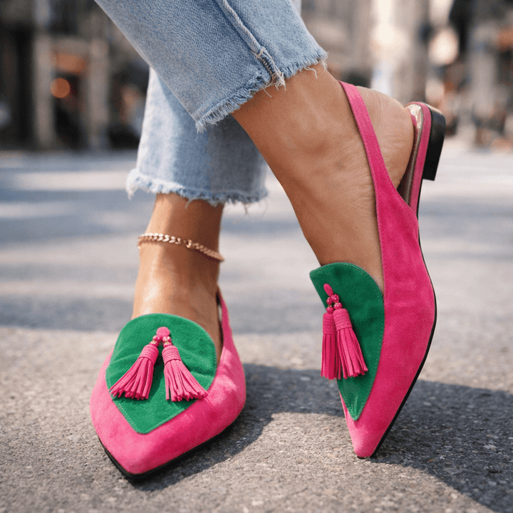 Women’s Strappy Tassel Loafers