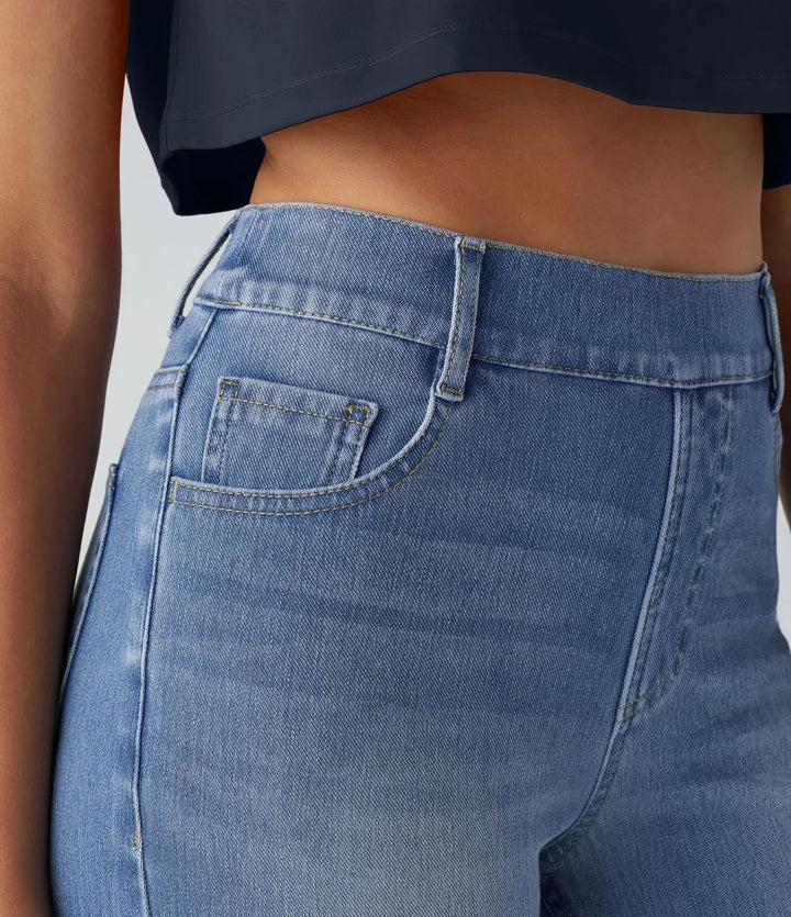 Women’s High Waisted Stretch Pull On Pants