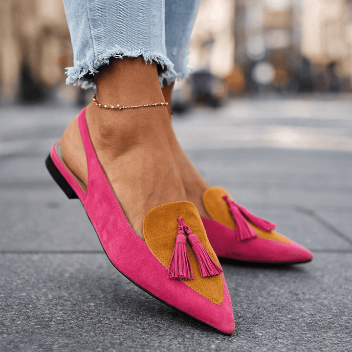 Women’s Strappy Tassel Loafers