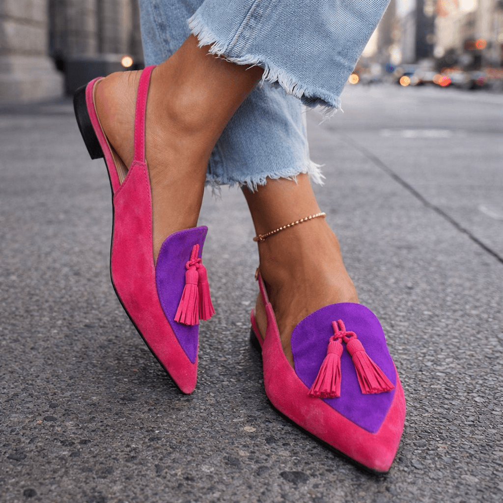 Women’s Strappy Tassel Loafers