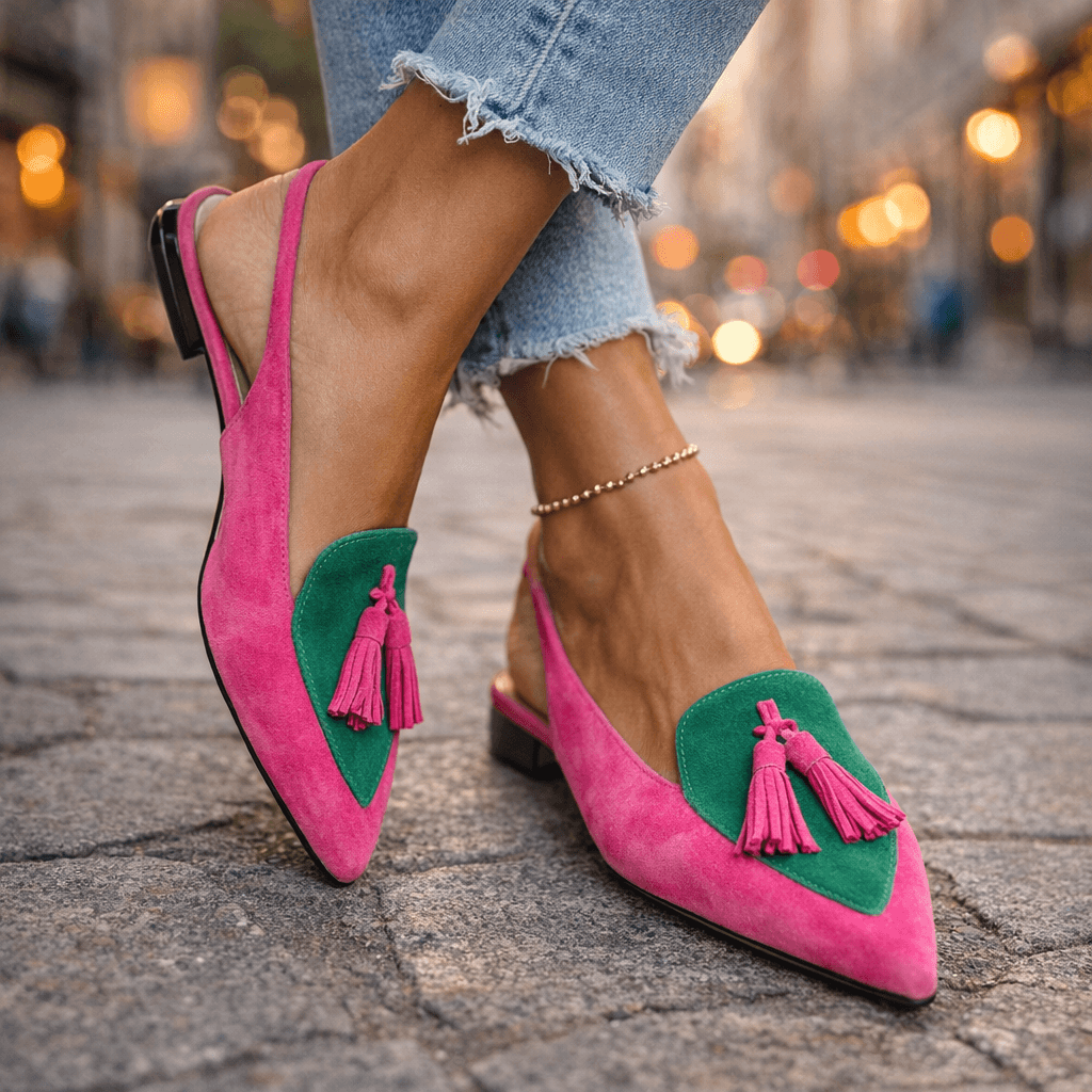 Women’s Strappy Tassel Loafers