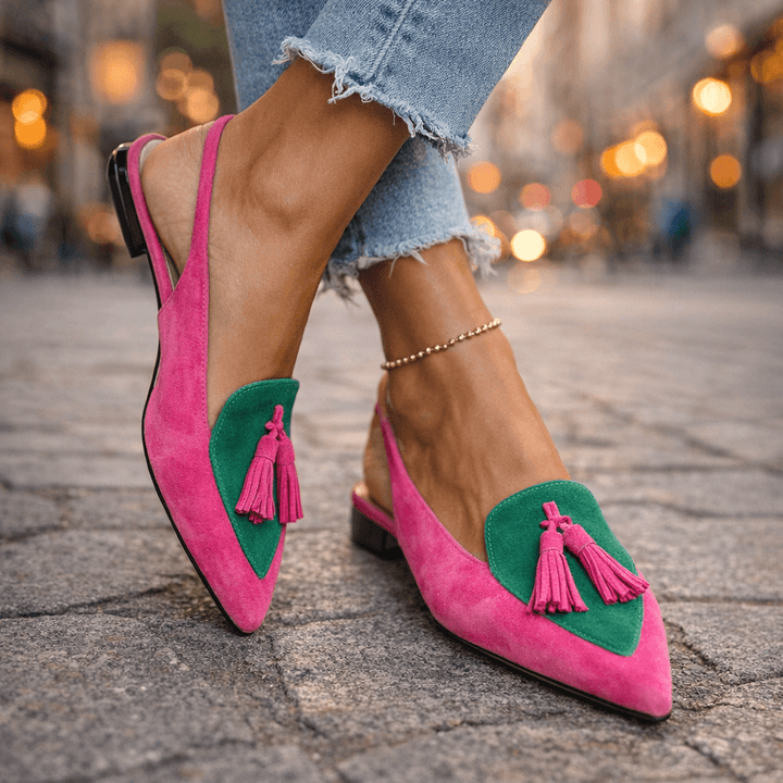 Women’s Strappy Tassel Loafers