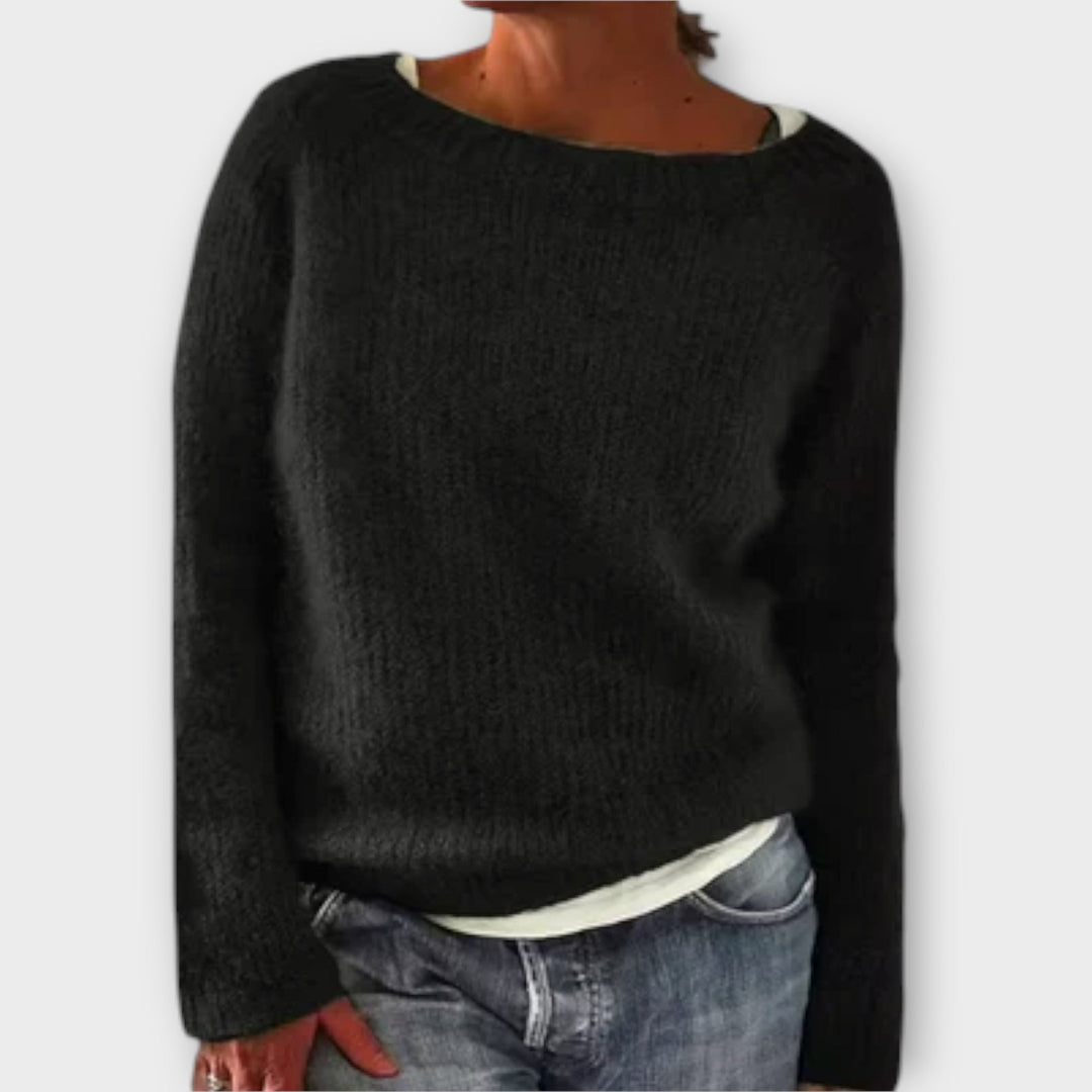 Women's icelandic Pattern Chunky Knit Sweater