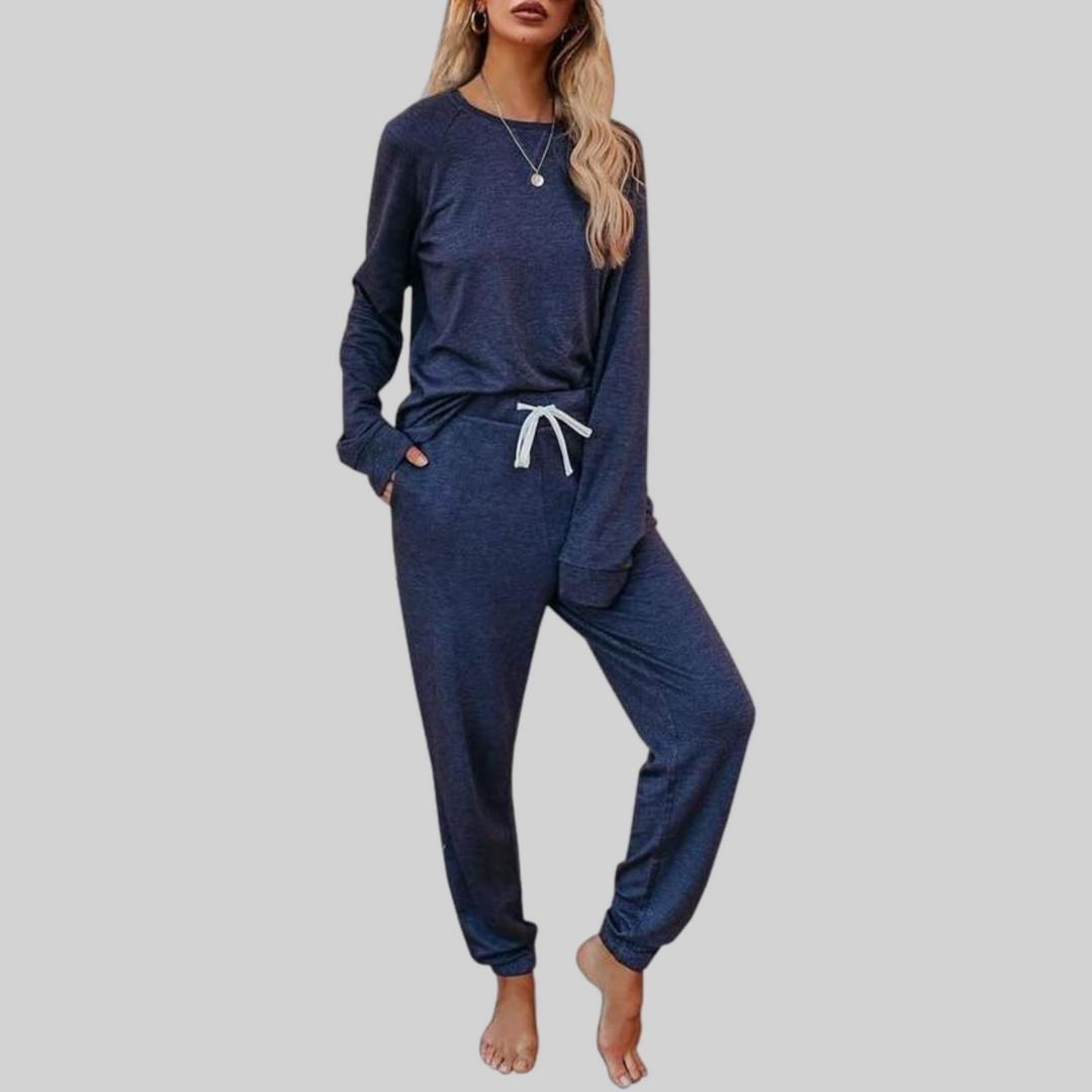 Women’s Casual Long Sleeve Sweatsuit Set