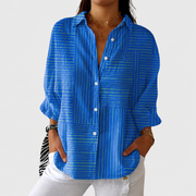 Women’s Lightweight Colorful Printed Blouse