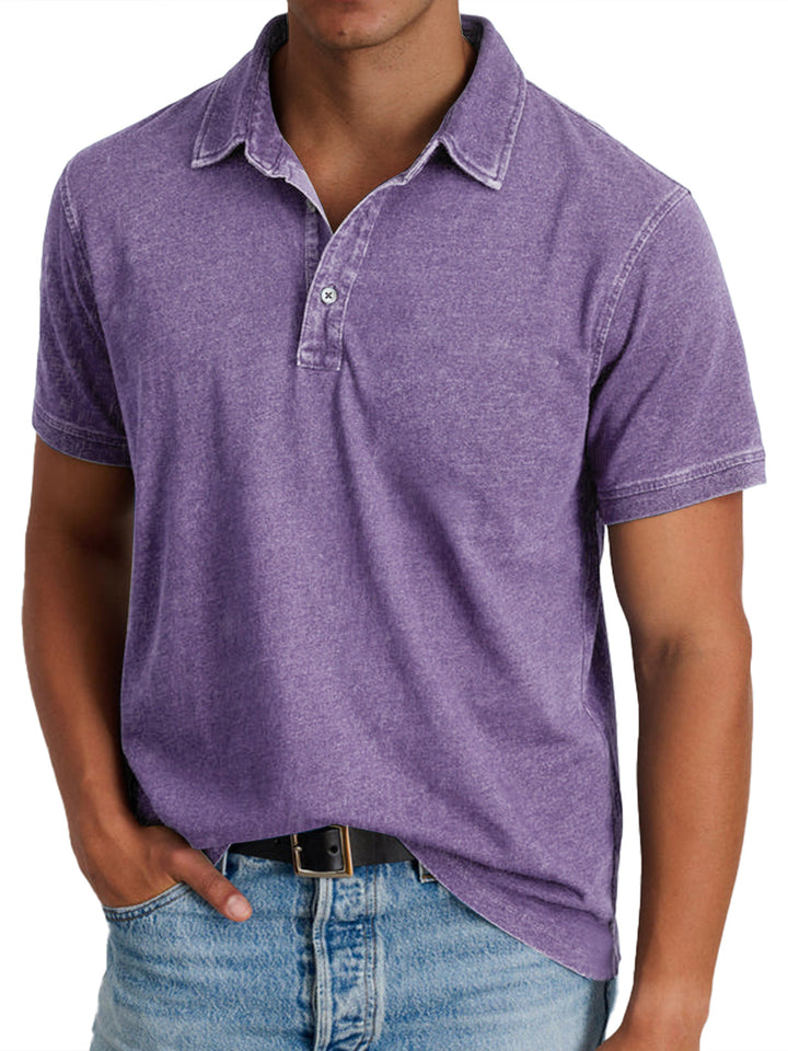 Men’s Slim Fit Short Sleeve Polo Shirt