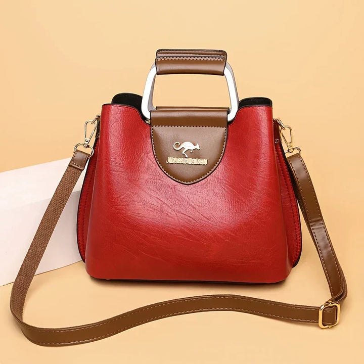 Women’s Drawstring Crossbody Bucket Bag