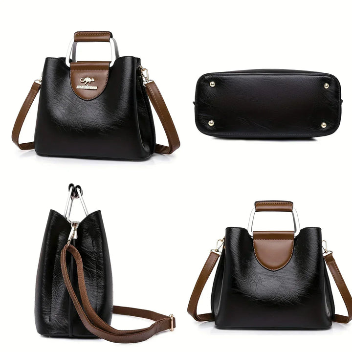Women’s Drawstring Crossbody Bucket Bag