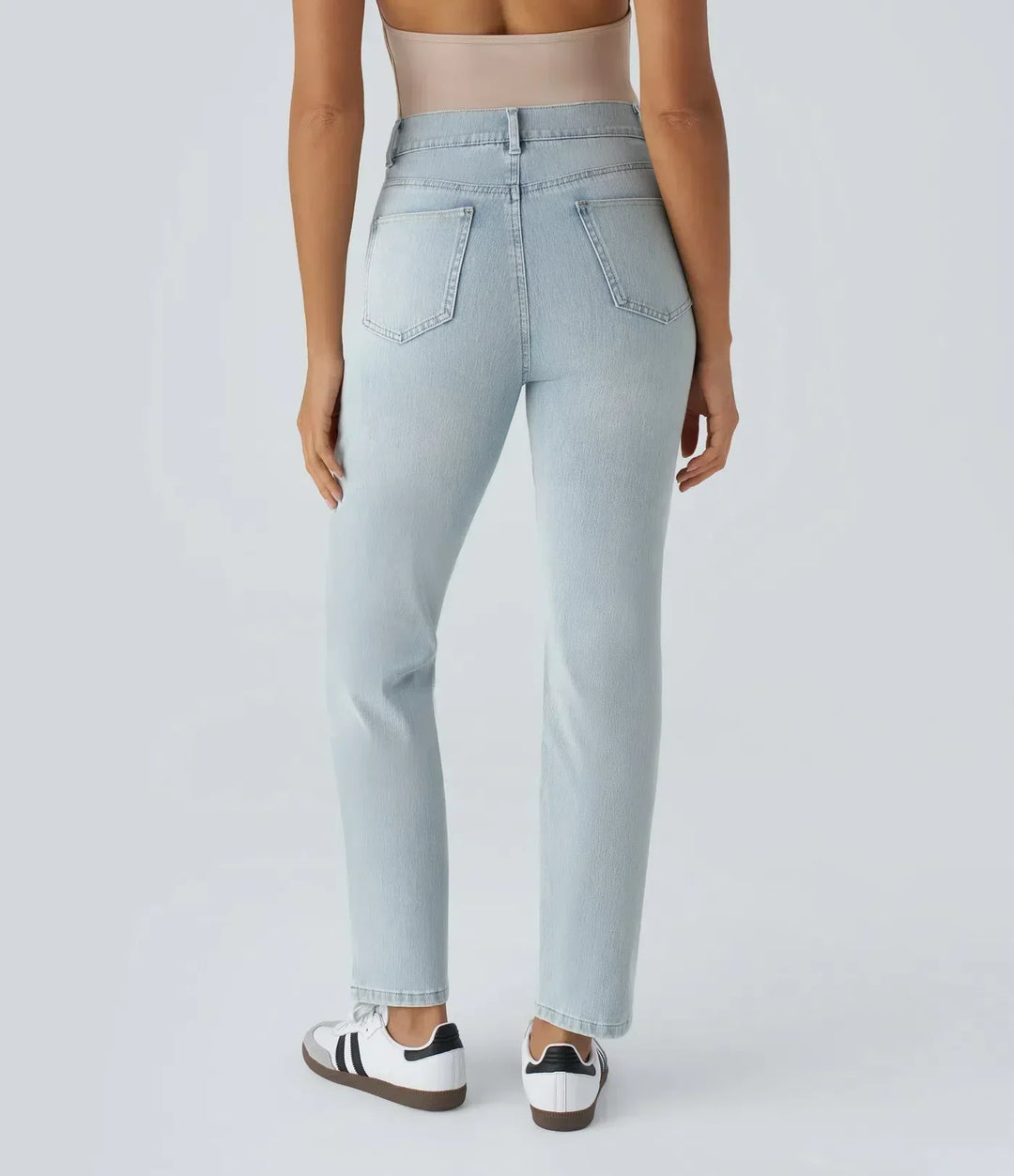 Women’s High Waisted Stretch Pull On Pants