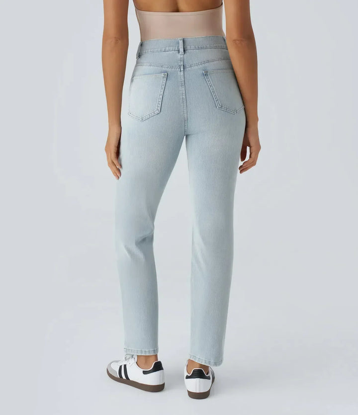 Women’s High Waisted Stretch Pull On Pants