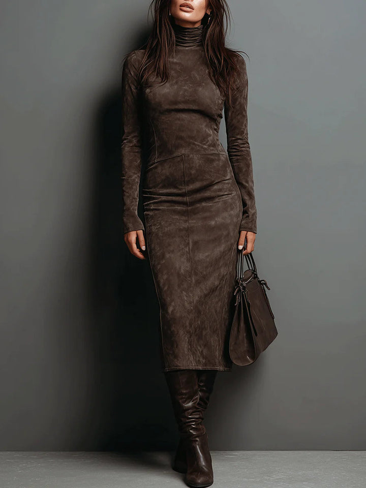 Women’s Brown Midi Dress