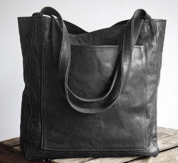 Women’s Large Vegan Work Tote Bag