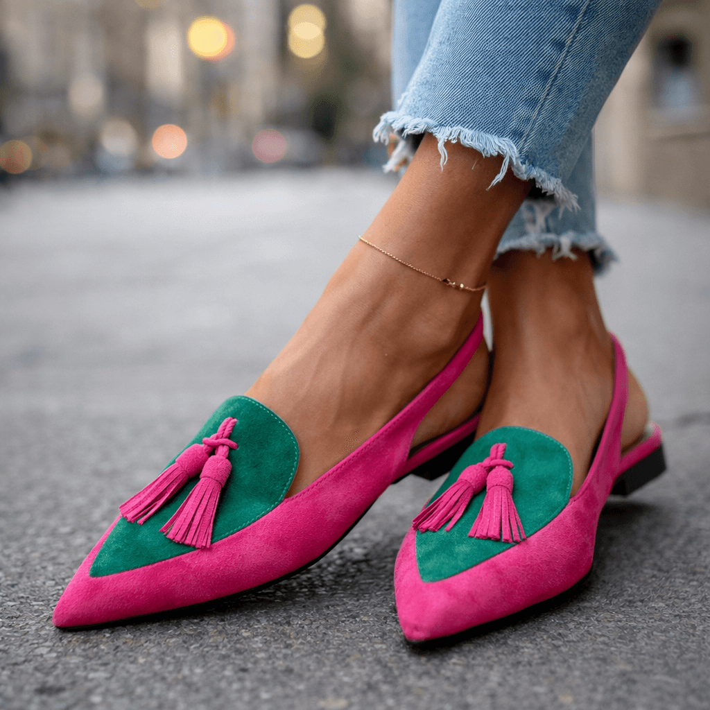 Women’s Strappy Tassel Loafers