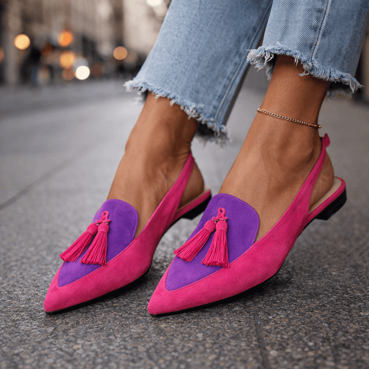 Women’s Strappy Tassel Loafers