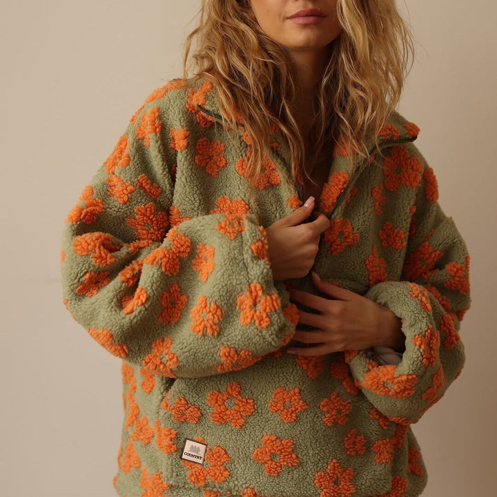Women’s Cosy Floral Print Jumper