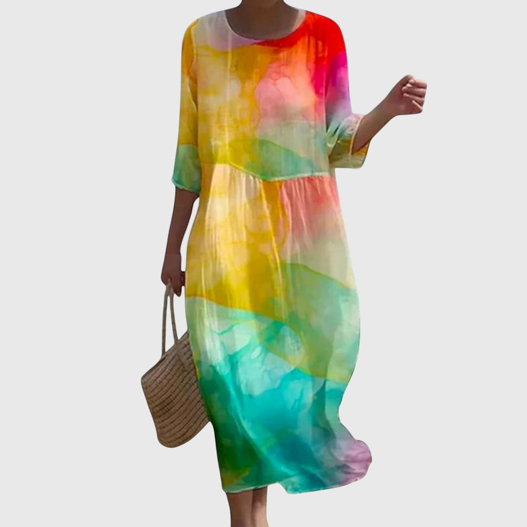 Women’s Floral Print Maxi Dress