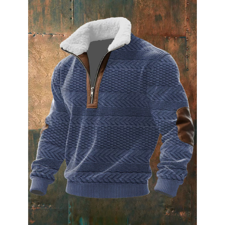 Men’s Half Zip Turtleneck Sweater