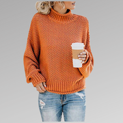 Women’s High Neck Pullover Sweater