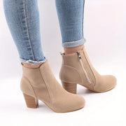 Women’s Comfort Chunky Heel Ankle Boots