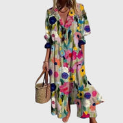 Women’s Elegant Boho Maxi Dress