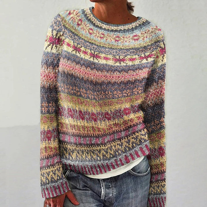 Women’s Icelandic Yoke Knit Sweater