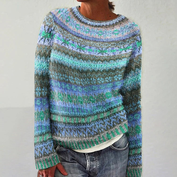 Women’s Heritage Patterned Knit Sweater