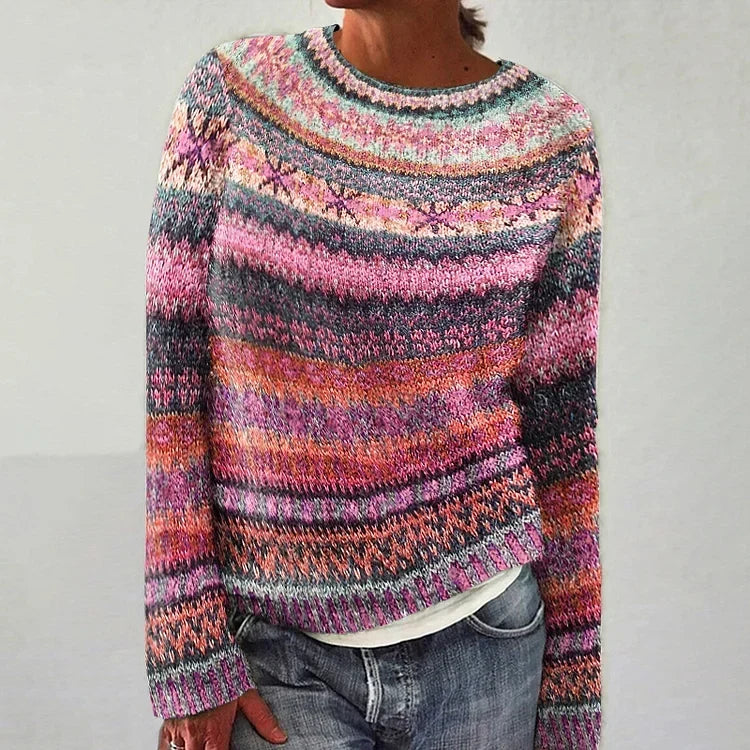 Women’s Heritage Patterned Knit Sweater