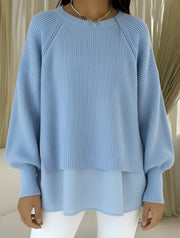 Women’s Cozy Knit Pullover Sweater