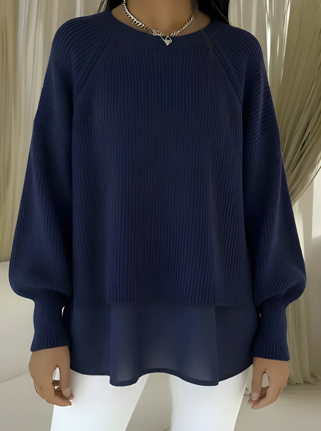 Women’s Cozy Knit Pullover Sweater