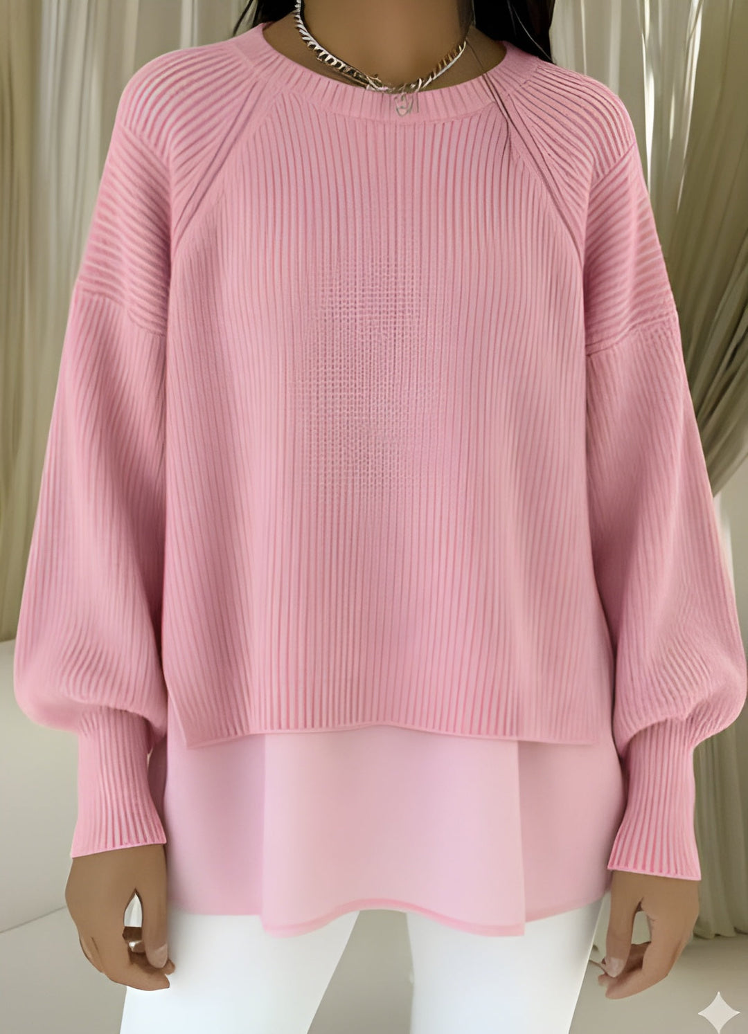 Women’s Cozy Knit Pullover Sweater