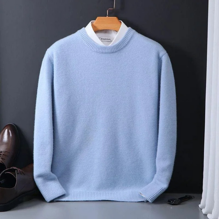 Men’s Cozy Elegant Knit Pullover Sweater