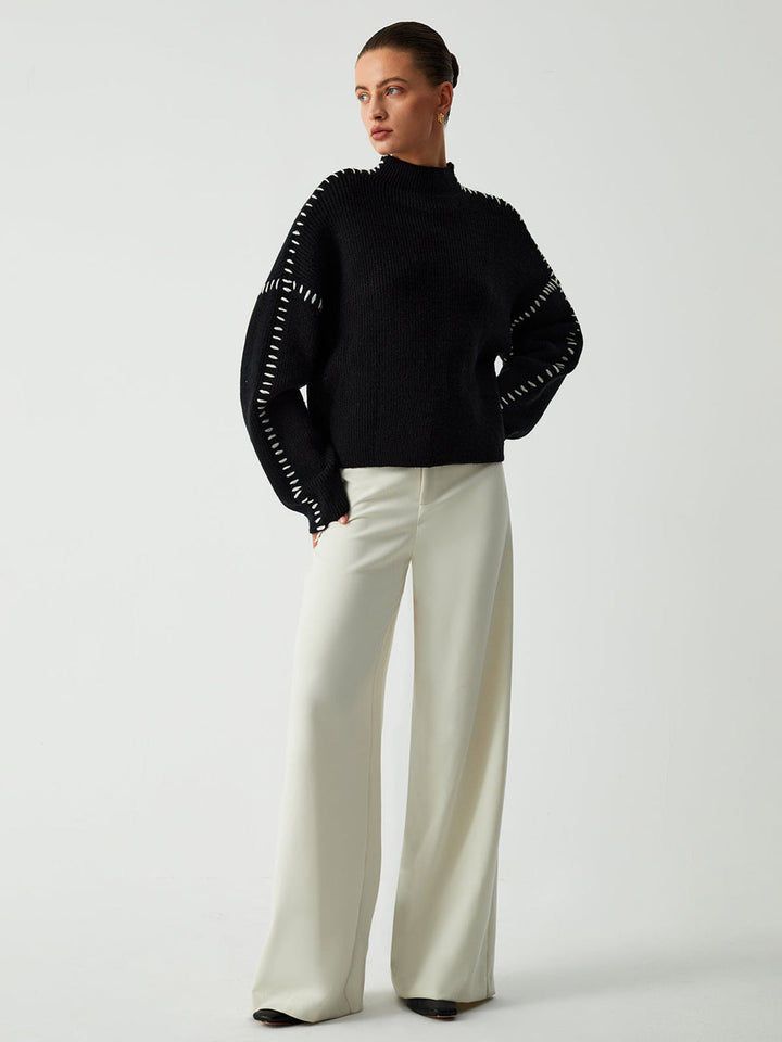 Women’s Elegant Knit Pullover Sweater