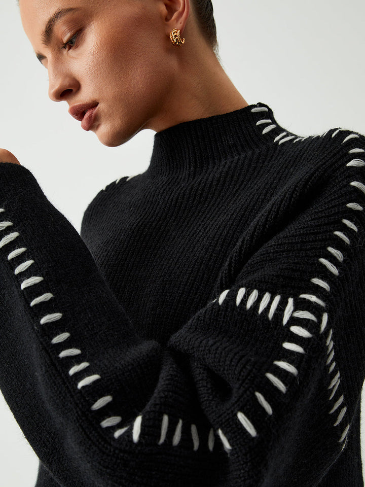 Women’s Elegant Knit Pullover Sweater