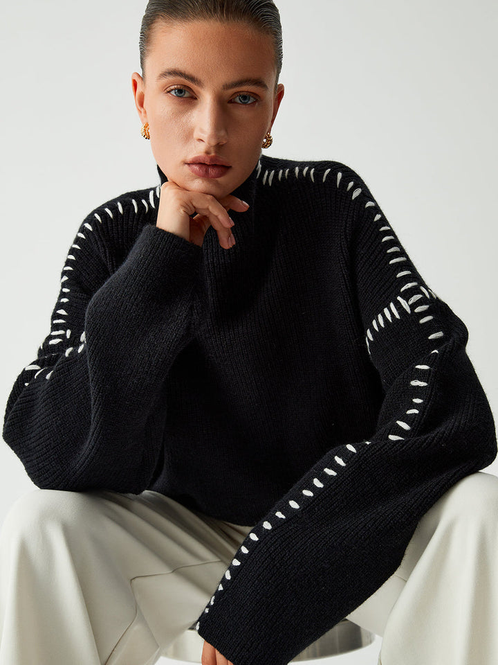 Women’s Elegant Knit Pullover Sweater