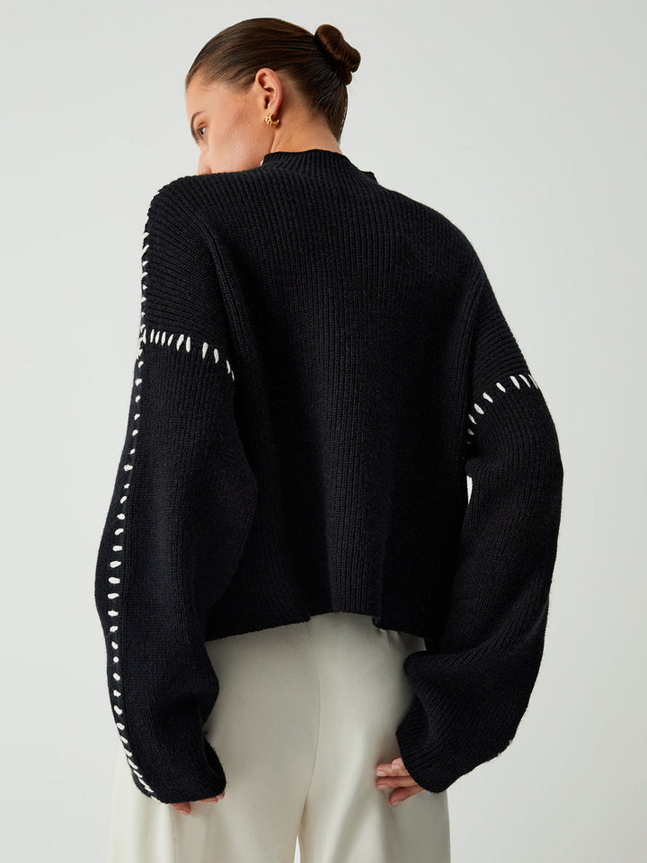 Women’s Elegant Knit Pullover Sweater