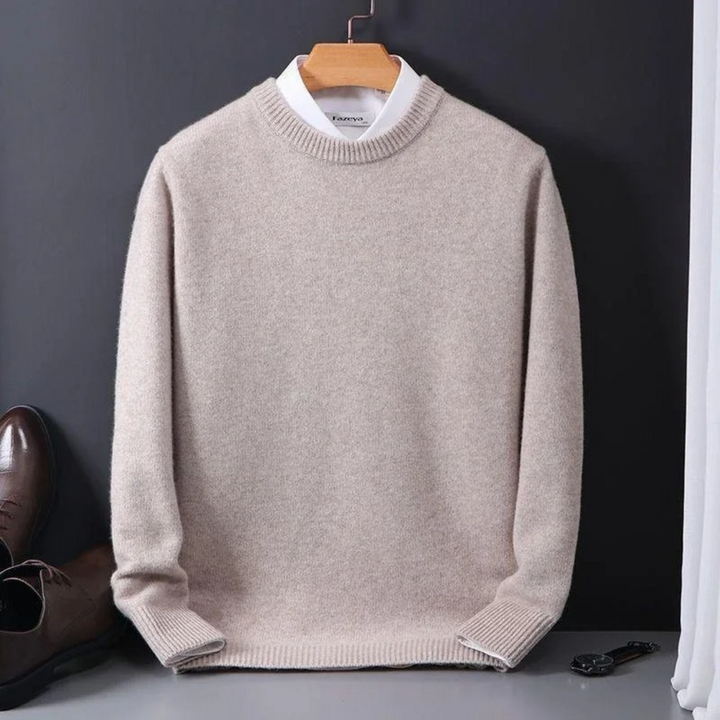 Men’s Cozy Elegant Knit Pullover Sweater