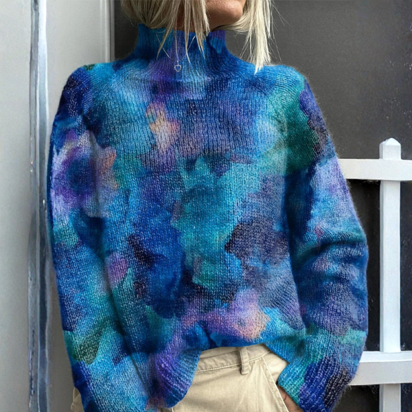 Women’s Long Sleeve Knit Pullover Sweater